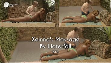 Multi-angle Interracial fuck fest with Horny Ebony Goddess Xeinna Rose screwing masseuse after he finger fucks her during massage to screaming orgasm – BTS
