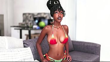 This BLACK GIRL swore she was still a good girl… then gagged on my cock and kept SWALLOWING